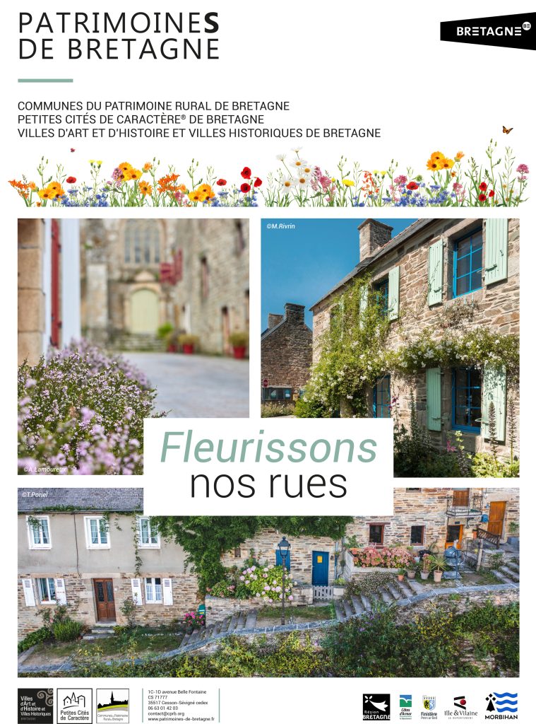 Fleurissons Nos Rues Patrimoines De Bretagne